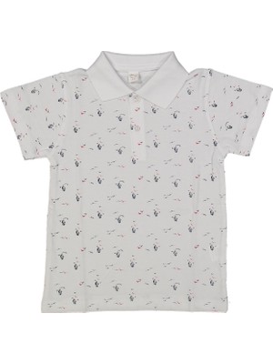 Erkek 6/9 Yaş Polo Yaka Yelken Baskılı Sweat