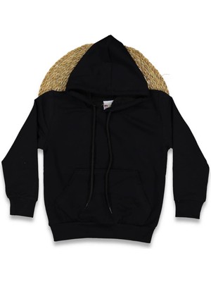 Erkek 5/8 Yaş Kanguru Cep Basic Kapşonlu Sweat