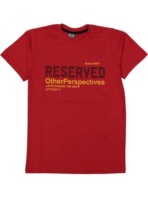 Erkek 13/16 Yaş Reserved Baskılı Tişört