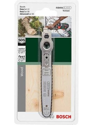 Bosch NanoBlade Ahşap Hızlı Kesim 65 mm Yedek Bıçağı - Benzersiz Tasarım ve Kolay Değiştirme