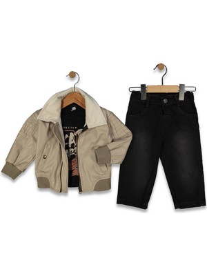 Erkek 1/4 Yaş Deri Mont Tkm