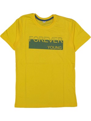 Erkek 13/16 Yaş Forever Baskılı Tişört