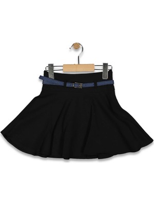 Kız 9/12 Yaş Kemerli Kloş Etek