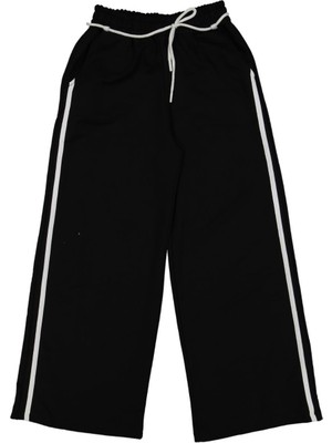 Kız 10/16 Yaş Garson Şeritli  Tek Alt Eşofman