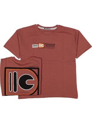 Erkek 5/8 Yaş Random Baskılı Tişört