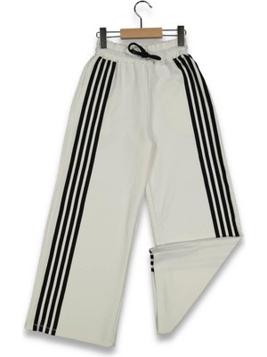 Kız 8/16 Yaş Kenarlar Şeritli Tek Alt