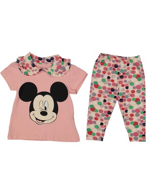 Kız 2/5 Yaş Puanlı Yakalı Minni Takım