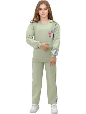 Kız 7/10 Yaş Dance Alone Baskılı Iki Iplik Takım