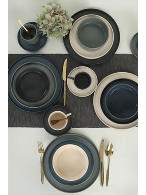 Keramika River Stackable Yemek/Kahvaltı Takımı 20 Parça 4 Kişilik - 817639