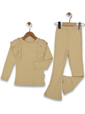 Kız 2/5 Yaş Ko Fırfırlı Takım