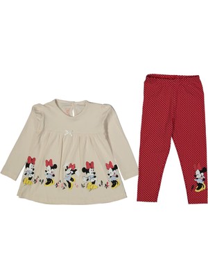 Kız 9/24 Ay Miki Baskılı Interlok Takım