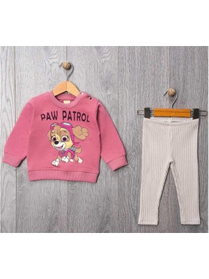 Kız 9/24 Ay Köpek Baskılı Iki Ip Takım