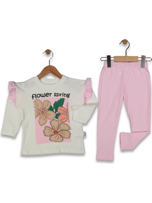 Kız 2/5 Yaş Çiçekli Takım