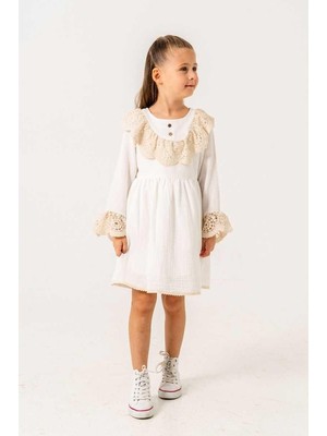 Kız 6/9 Yaş Ceketli Çiçekli Elbise Takım