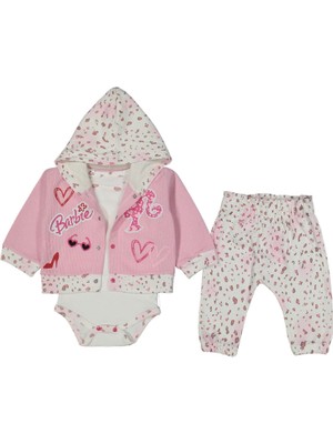 Kız 9/18 Ay Kalpli Gözlüklü Kapşonlu Badili