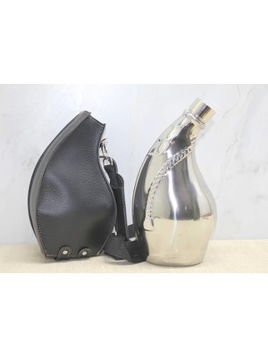 No8 Home Deri Kılıflı Matara ALK3924