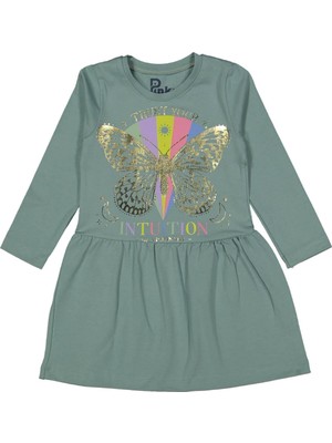 Erkek 3/6 Yaş Kelebek Baskılı Elbise