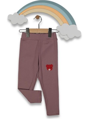 Kız 1/4 Yaş Gipeli Nakışlı Tayt