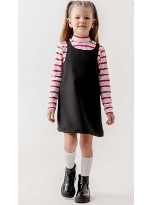Kız 3/7 Yaş Çizgili Badili Jile Takım