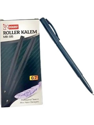 Mıkro MR-105 Roller Kalem Sıyah 0.7mm