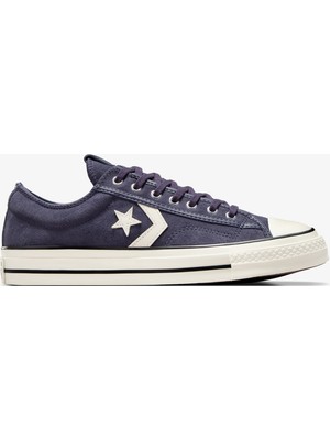 Converse Star Player 76 Unisex Mor Deri Sneaker