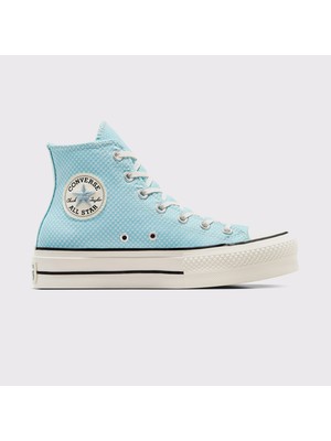 Converse Chuck Taylor All Star Lift Kadın Mavi Platform Sneaker
