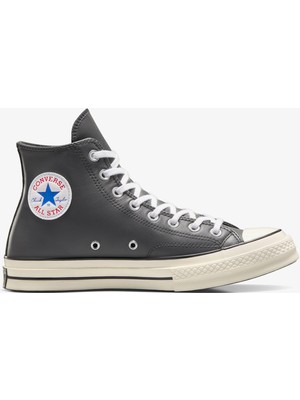 Converse Chuck 70 Unisex Gri Deri Sneaker