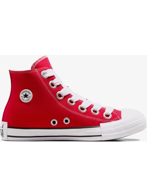 Converse Chuck Taylor All Star Unisex High Top Kırmızı Sneaker