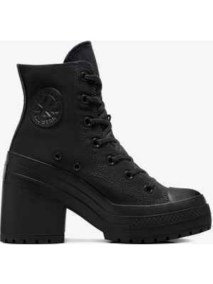 Converse Chuck 70 De Luxe Heel Unisex Siyah Platform Sneaker