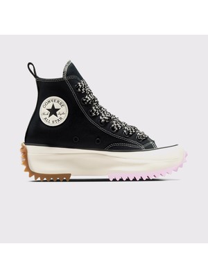 Converse Run Star Hike Unisex Siyah Platform Sneaker
