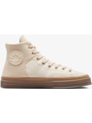 Converse Chuck 70 Marquis Unisex Bej Süet Sneaker