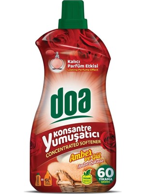Doa Konsantre Yumşatıcı Amber& Gül 1500 ml
