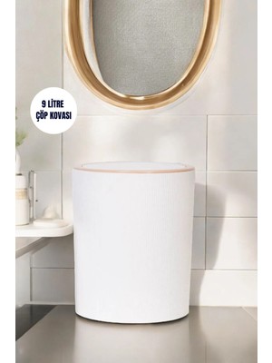 Decorev Büyük Çöp Kovası 7 Litre – Ofis, Mutfak ve Banyo Için Şık ve Kullanışlı Kova