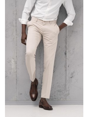 Slimfit Pamuklu Full Likralı Esnek Yazlık Kumaş Pantolon