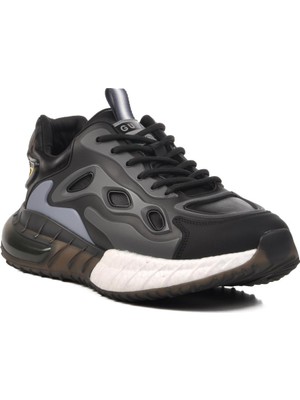 Guja 24K527-1 M Siyah Erkek Hafif Esnek Spor Ayakkabı