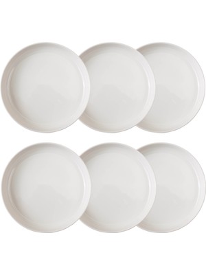 Ephesus Whıte Çukur Tabak Seti 22CM - 6lı