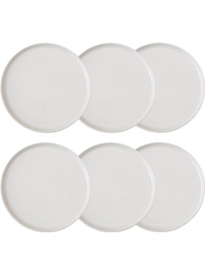 Ephesus Whıte  Pasta Tabağı Seti 6lı -20CM