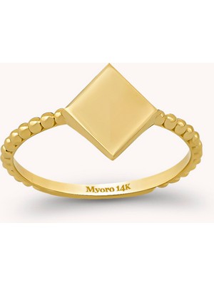 MYOROGOLD 14 Ayar Altın Yüzük