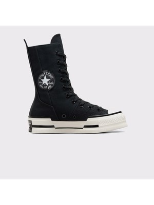 Converse Chuck 70 Plus Unisex Siyah Platform Sneaker