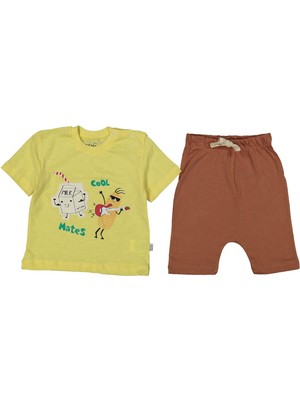 Erkek 6/18 Ay Cool Mates Baskılı 2li Takım