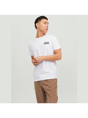 Jack&jones 12151955 Sol Gogus Kucuk Jack&jones Yazılı Tshırt