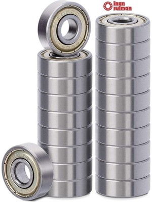 608 Zz Minyatür Rulman 8X22X7 (20 Adet)
