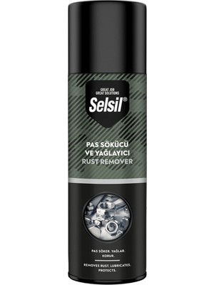 Selsil Pas Sökücü ve Yağlayıcı Sprey - Silikon İçermeyen Metal Yüzey Koruyucu, 400 ml
