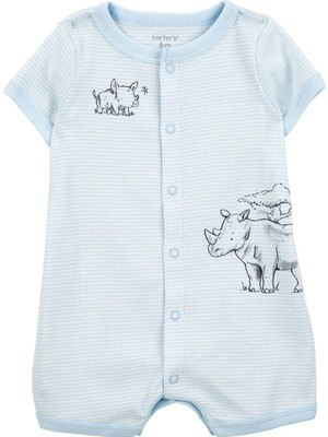 Carter's Erkek Bebek Kısa Tulum