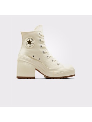 Converse Chuck 70 De Luxe Heel Unisex Krem Sneaker