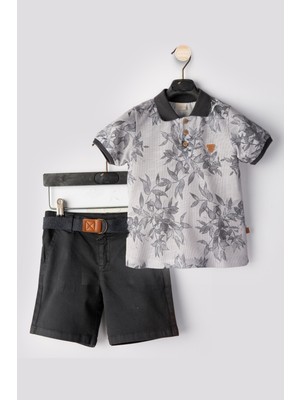 Bebek Vadisi Şık Erkek Bebek Şortlu Takım Erkek Çocuk Yazlık Takım Erkek Bebek Alt Üst Takım Erkek Bebek Takım