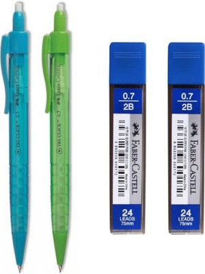 Faber-Castell Versatil Tri Click 1363 Mekanik Kalem 0,7 mm 2 Adet Tri Click 1363