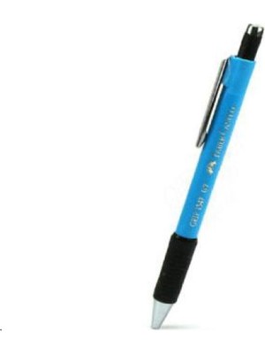Faber-Castell 1347 Versatil Kalem 0,7 mm Mavi Metal Gövde ile Doldurulabilir Kalem