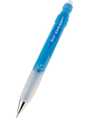 Serve Deep 0.7mm Fosforlu Mavi Versatil Kalem Metal Gövde ile Doldurulabilir Tasarım