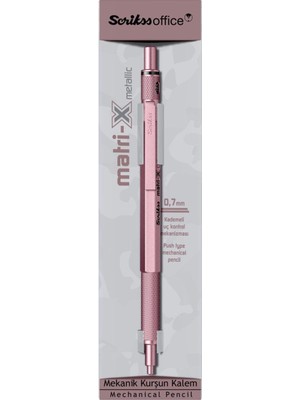 Scrikss Matrı-X Versatil 0,7 Açık Pembe